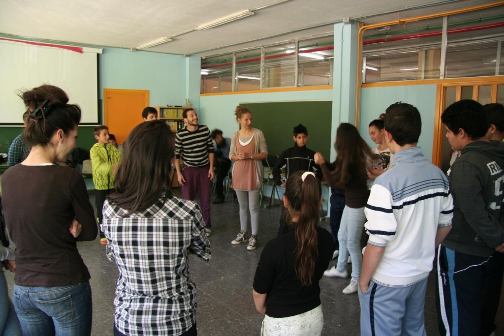 May7th@Colegio La Paz in Albacete - workshop with sudents of different ages